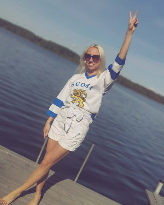Rusettivyö VALKOINEN