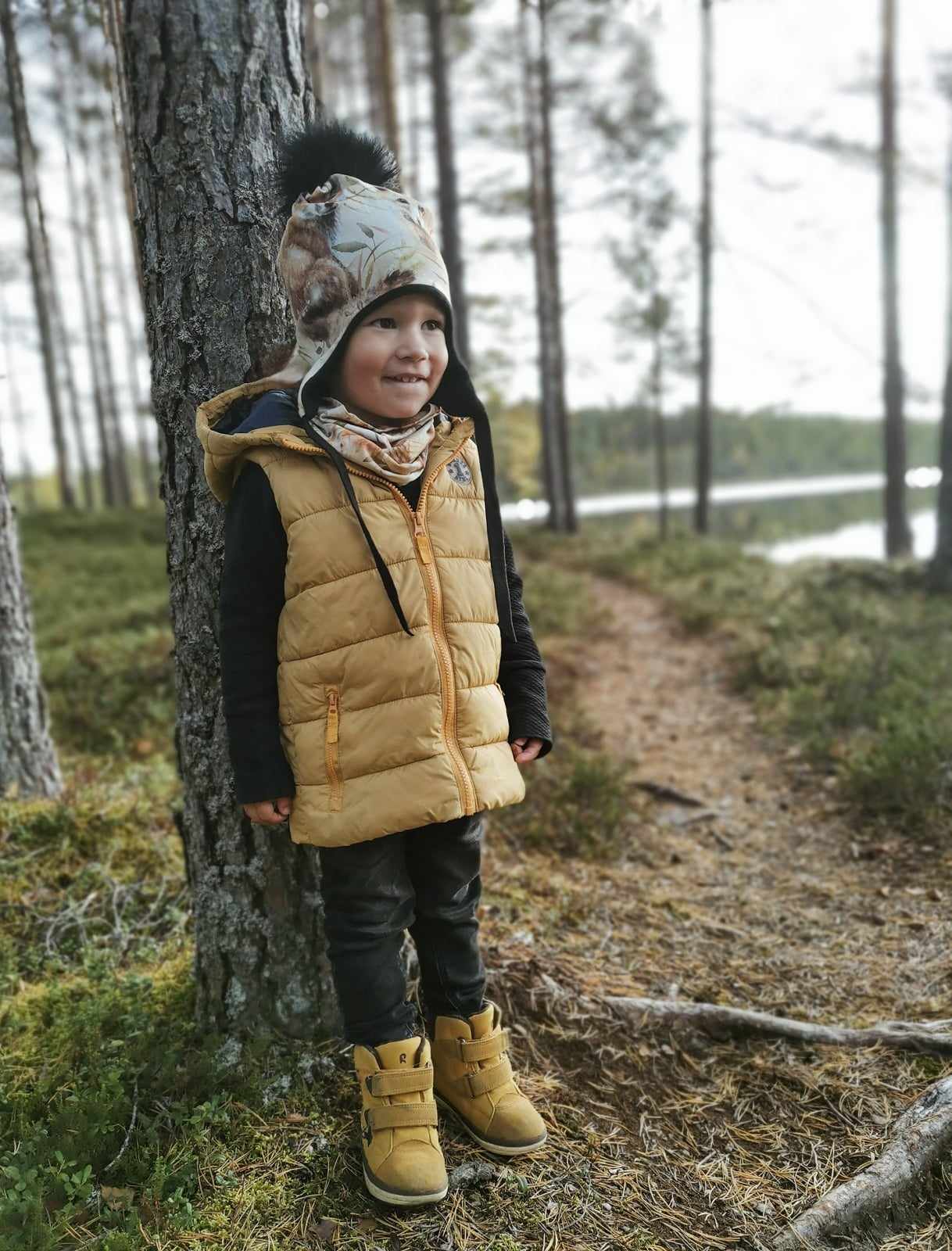 Talvipipo nauhoilla GOLDEN FOX