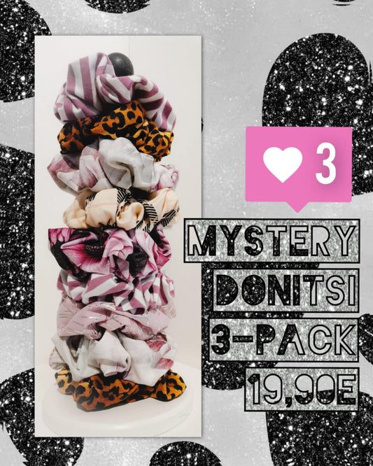 Mystery donitsi 3-pack