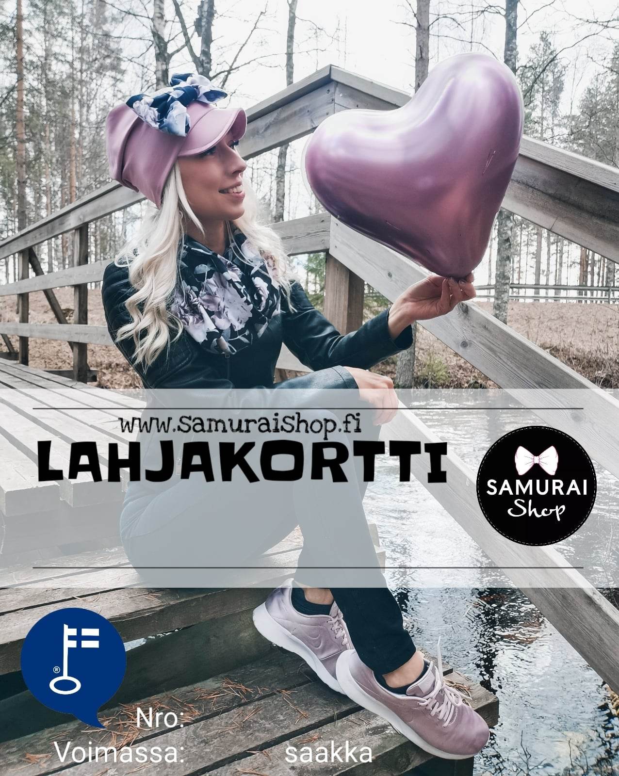 Paperinen lahjakortti