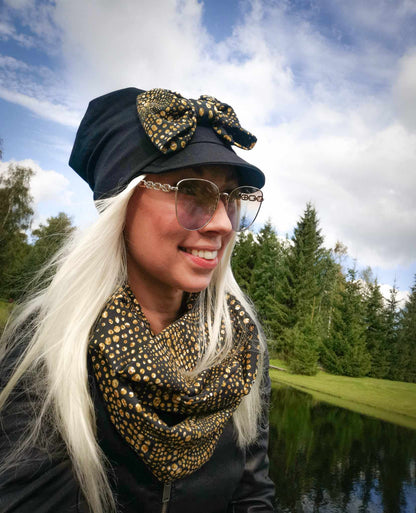 Lippapipo rusetilla (eri kuoseja)