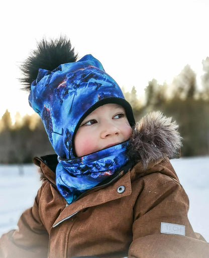 Talvipipo LÄTKÄ tupsulla ja nauhoilla