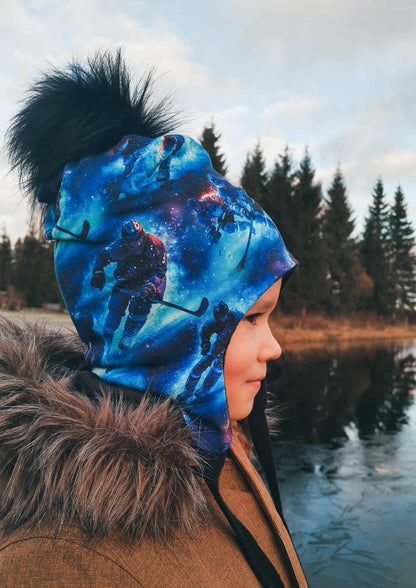 Talvipipo LÄTKÄ tupsulla ja nauhoilla