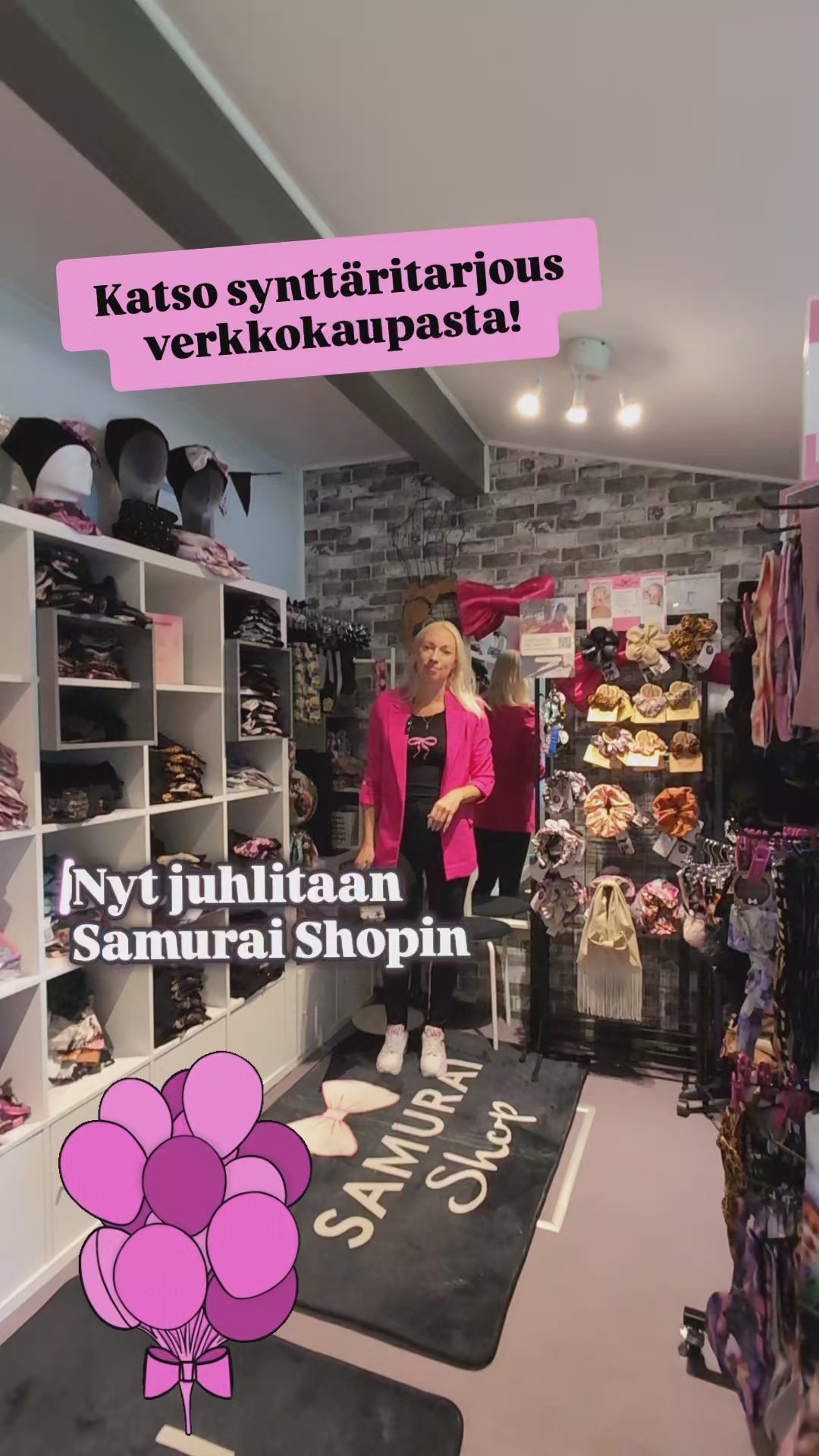 Lataa video: käsityöyrittäjän onnea on jokainen tilaus