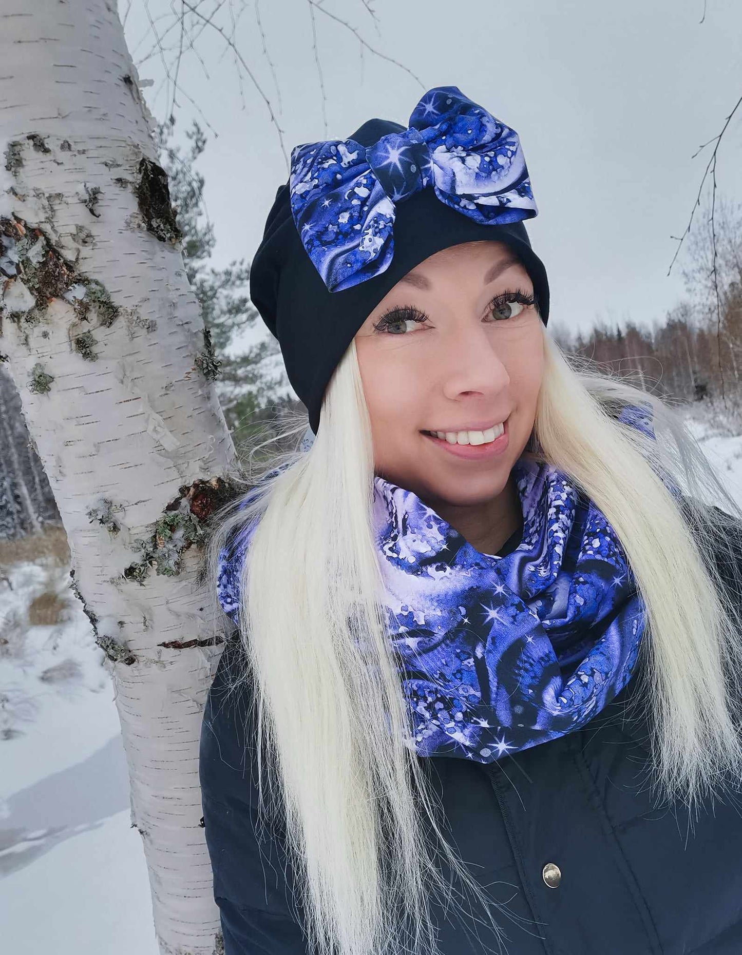 Rusettipipo musta (rusetteja eri kuoseja)