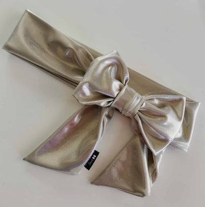 Rusettivyö METALLINHOHTO BEIGE